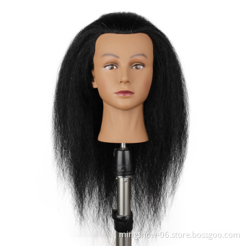Realistic female  manequin with hair real black afro mannequins hair  dummy